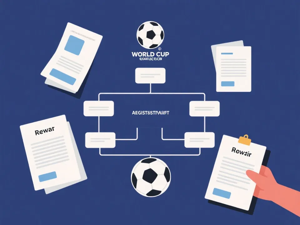 世界杯参赛资格与报名规则可视化示意图